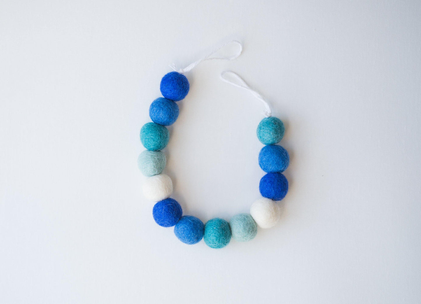 Blue Ombre Curtain Ties - Redheadnblue