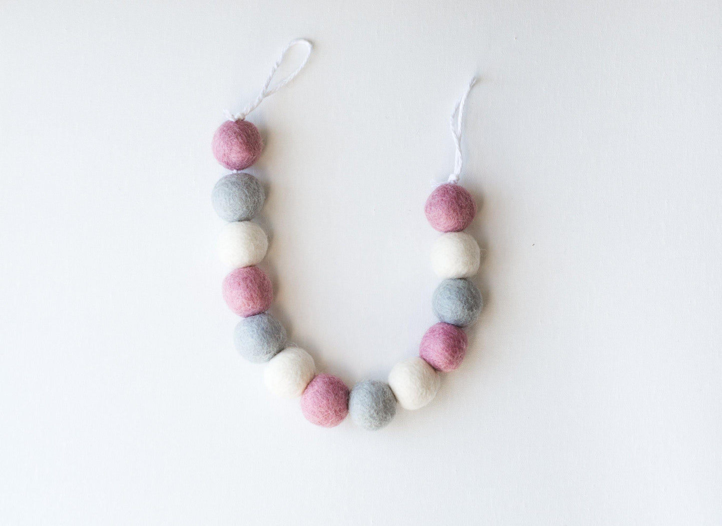 Baby Pink Curtain Ties - Redheadnblue
