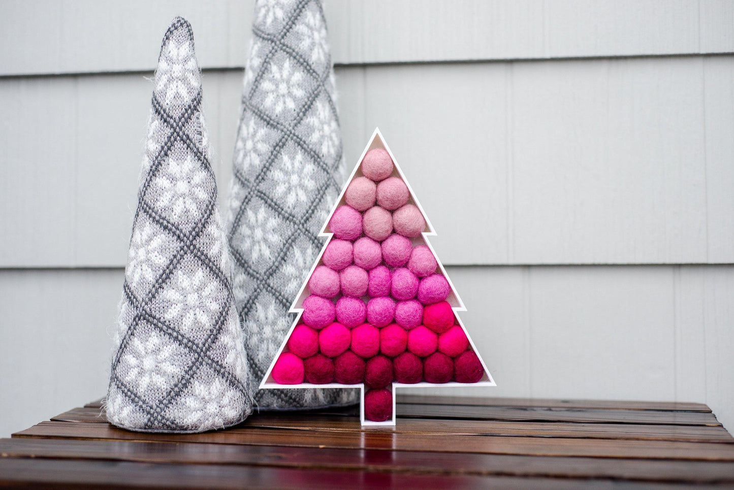 Pink Ombre Woodland Tree - Redheadnblue