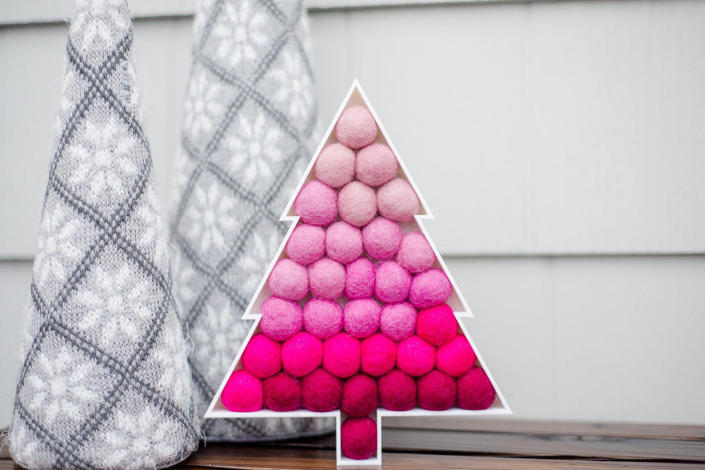Pink Ombre Woodland Tree - Redheadnblue