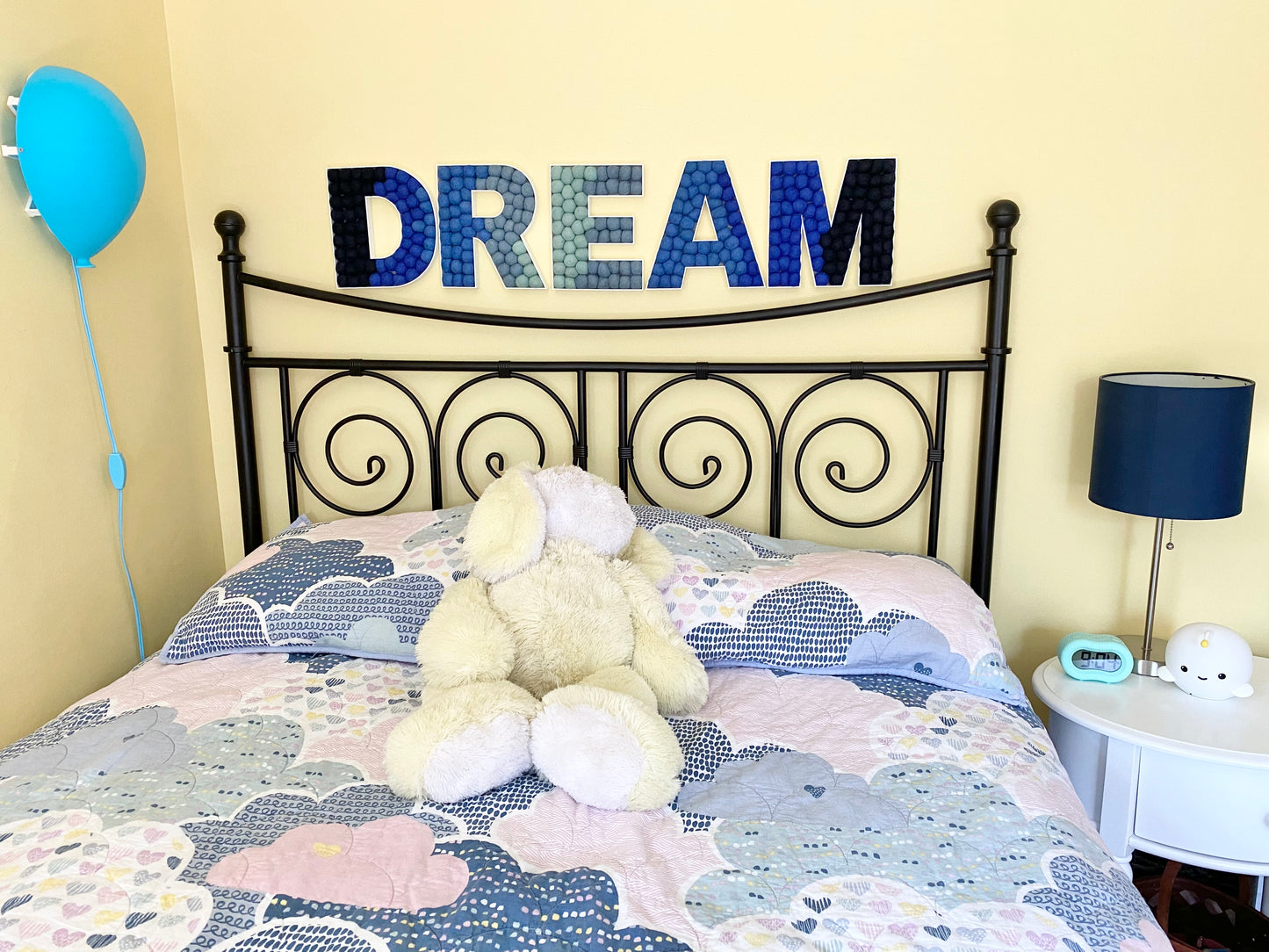 DREAM Felt Ball Letters