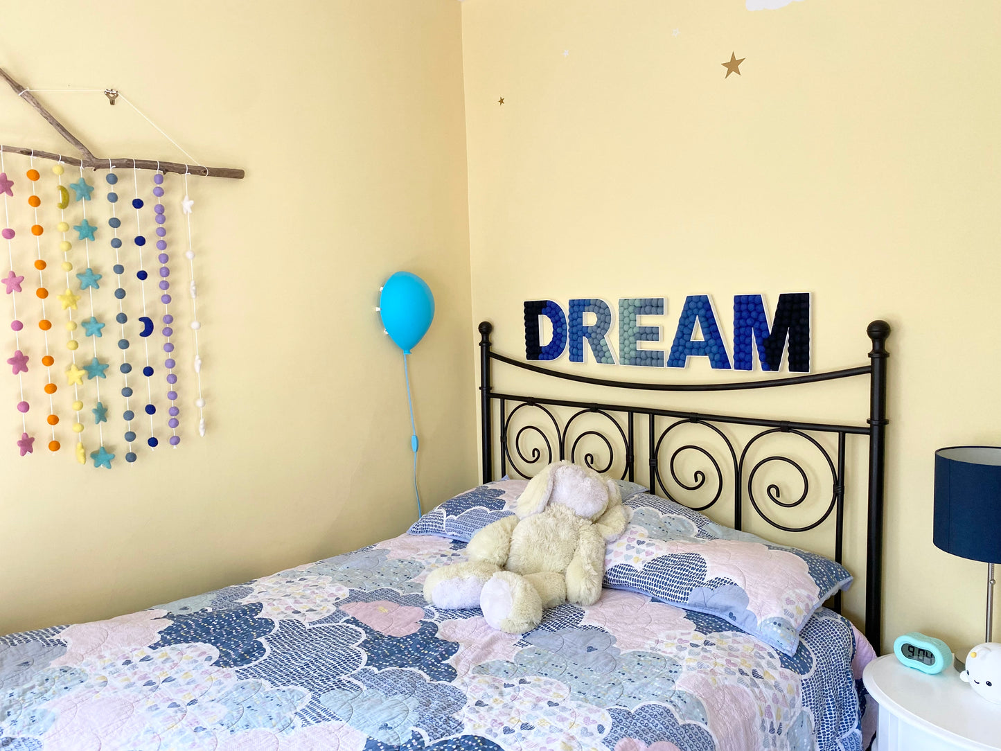 DREAM Felt Ball Letters