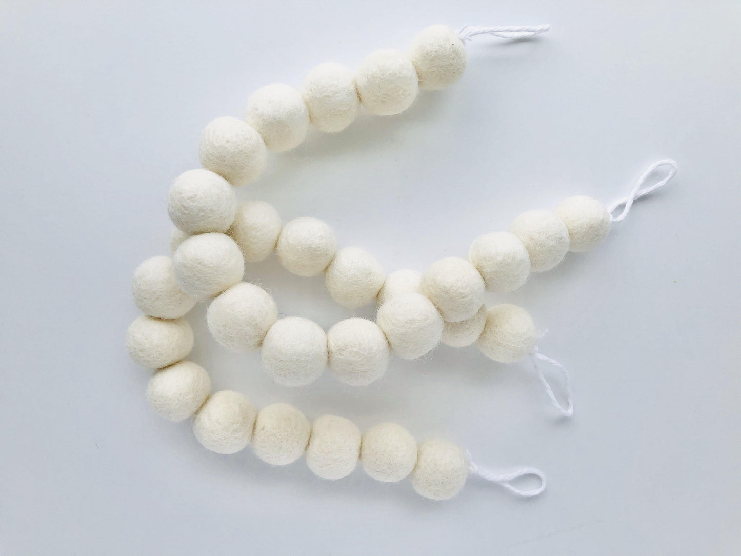 Solid White Curtain Ties - Redheadnblue