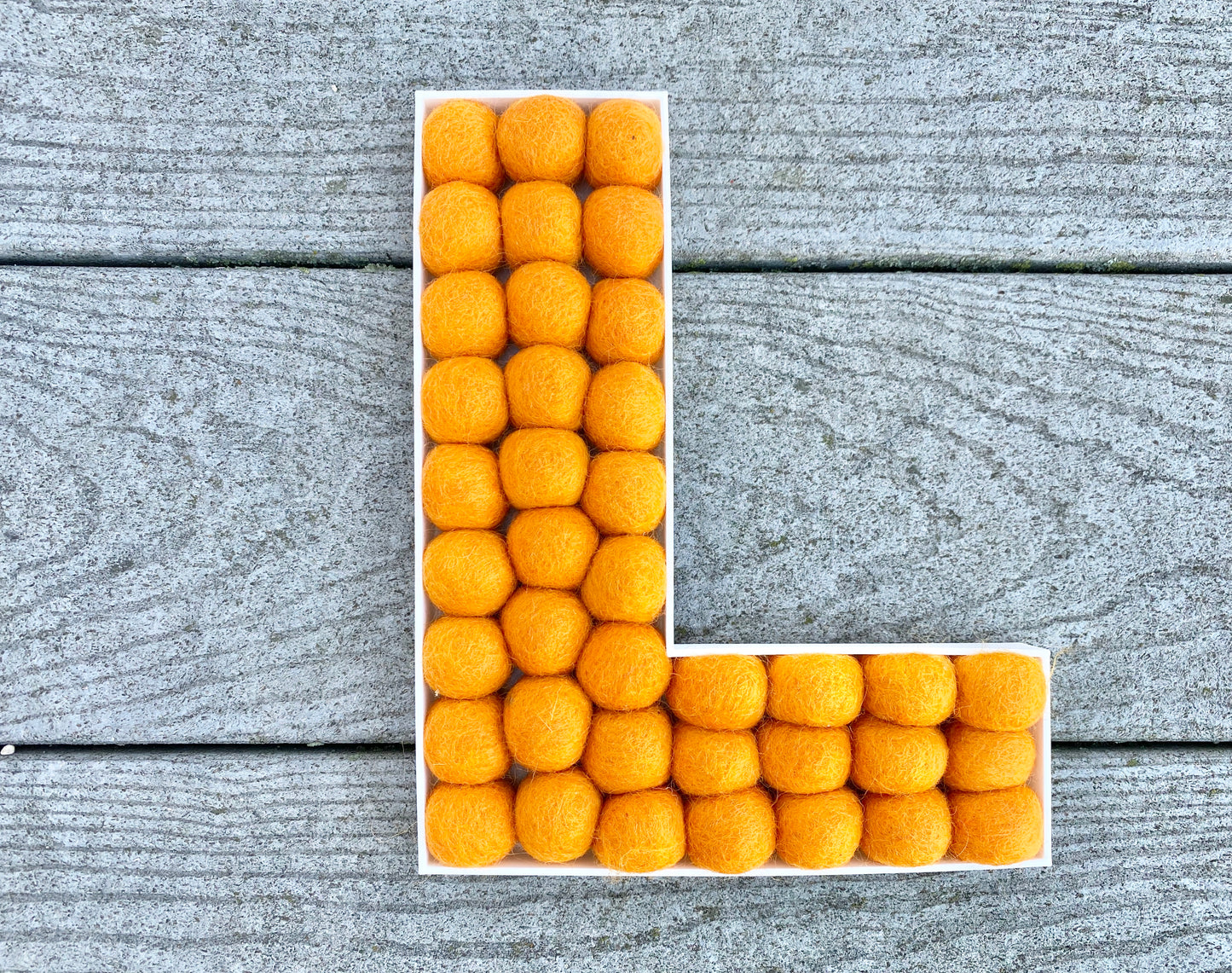 Felt Ball Letter L
