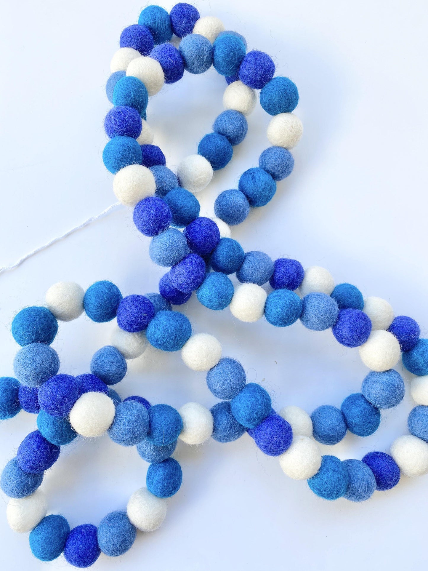 Shades of Blue Garland - Redheadnblue