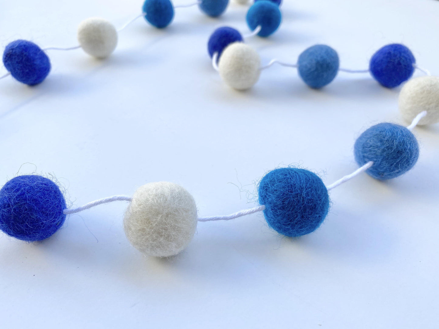Shades of Blue Garland - Redheadnblue