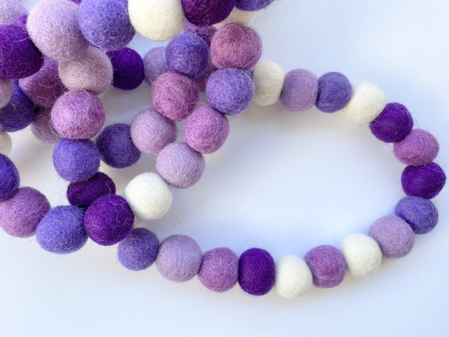 Shades of Purple Garland - Redheadnblue