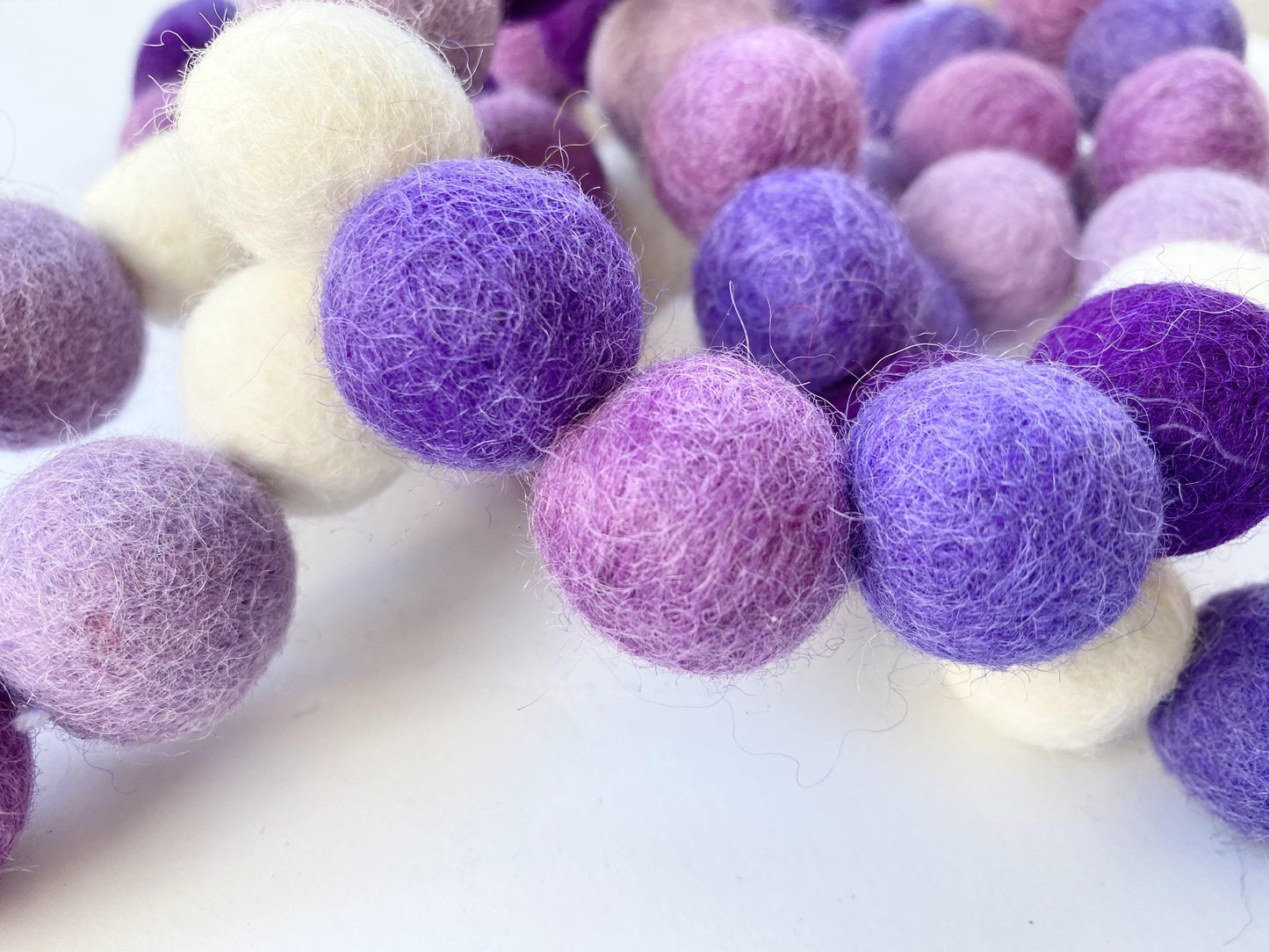 Shades of Purple Garland - Redheadnblue