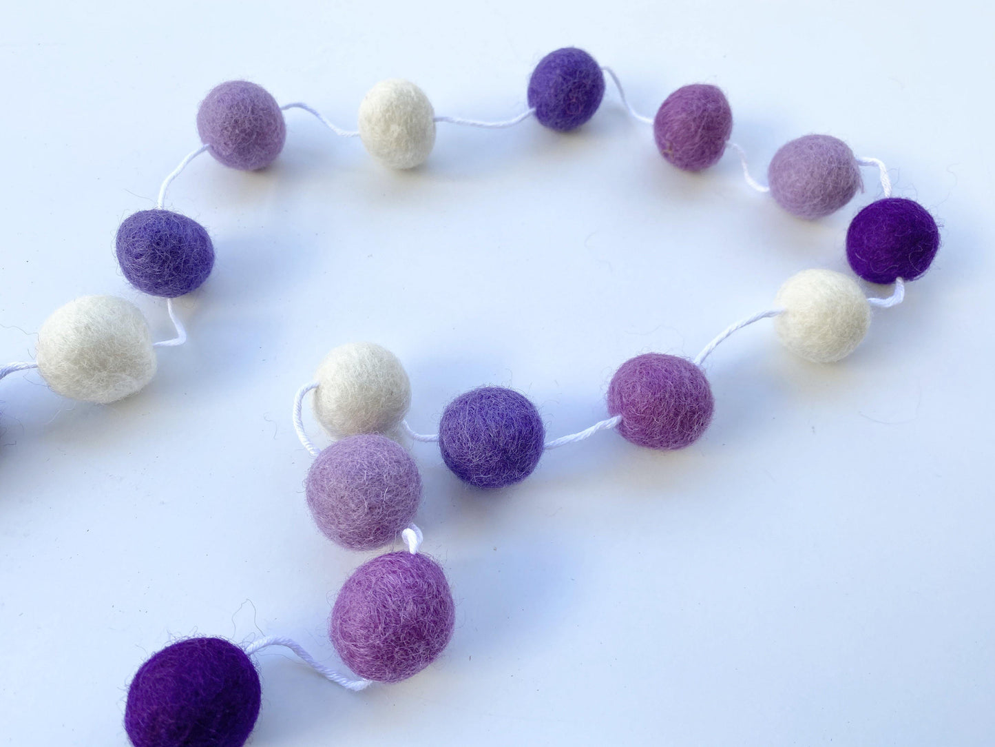 Shades of Purple Garland - Redheadnblue