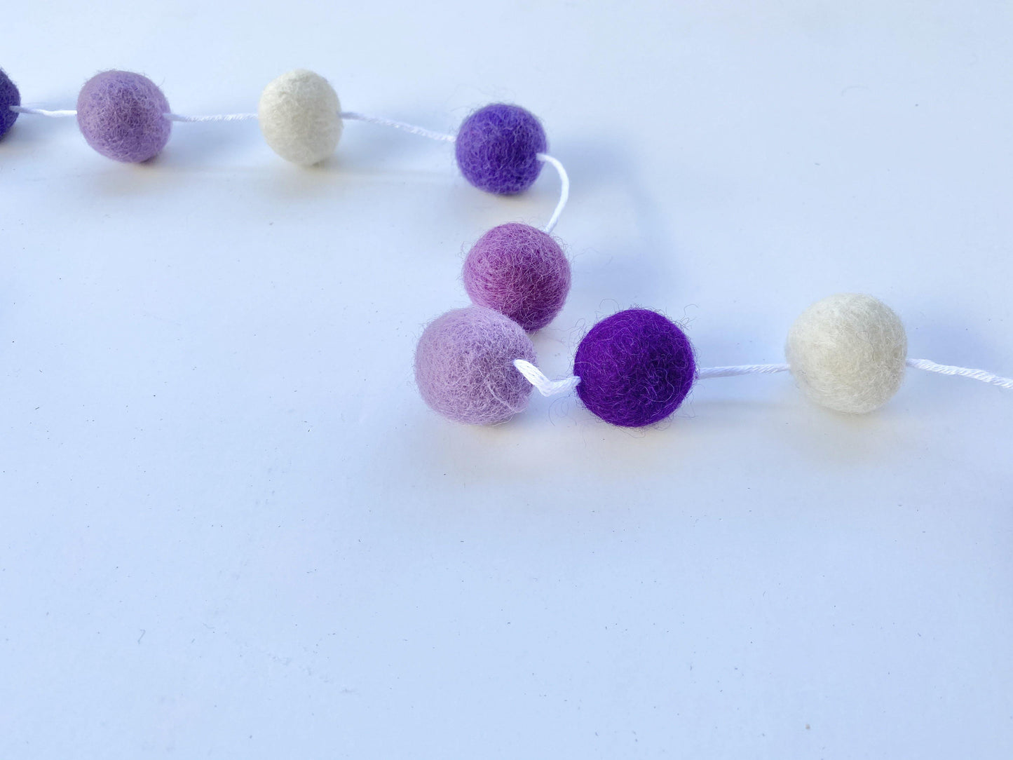 Shades of Purple Garland - Redheadnblue