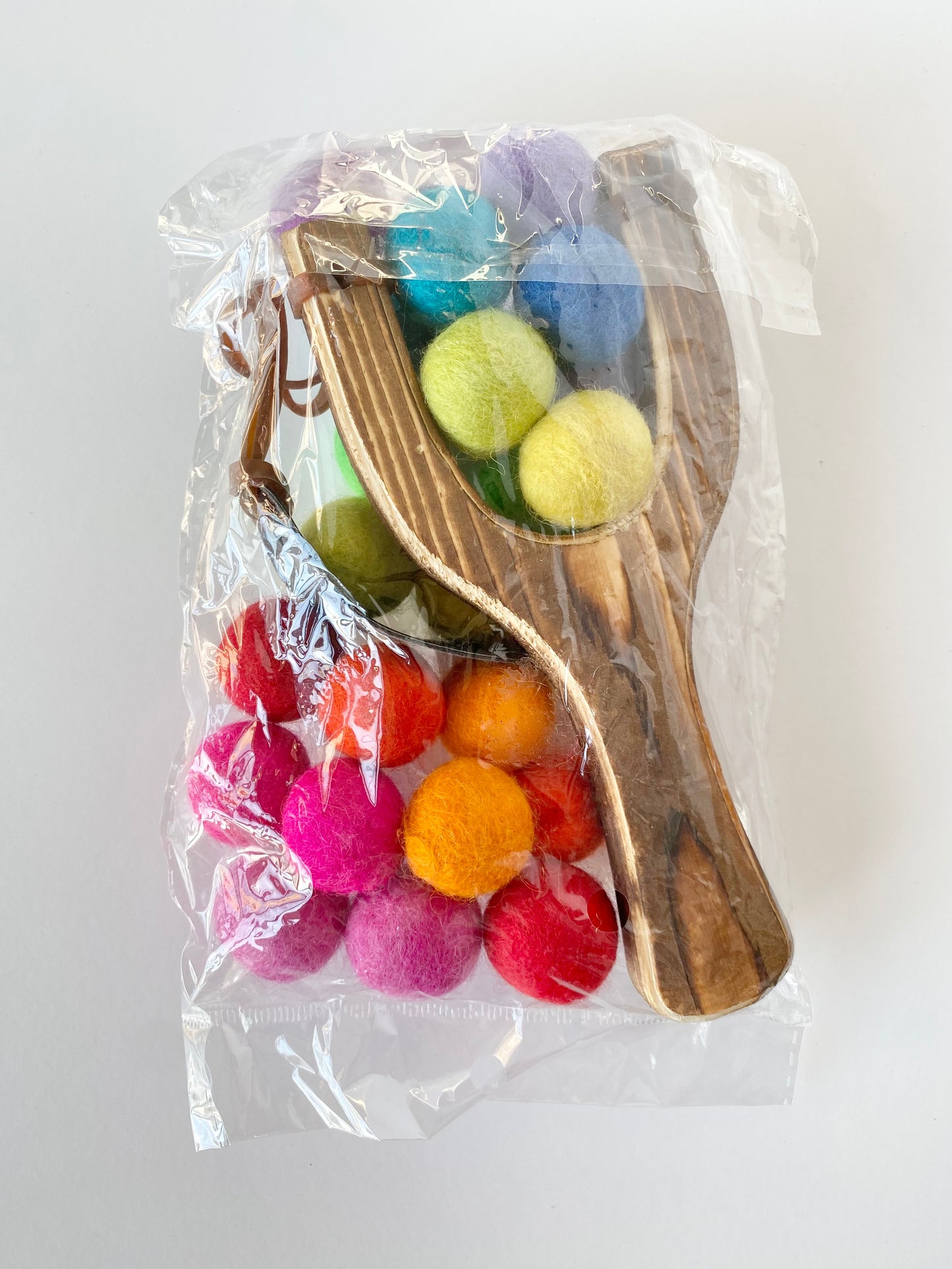 Slingshot & Felt Ball Set