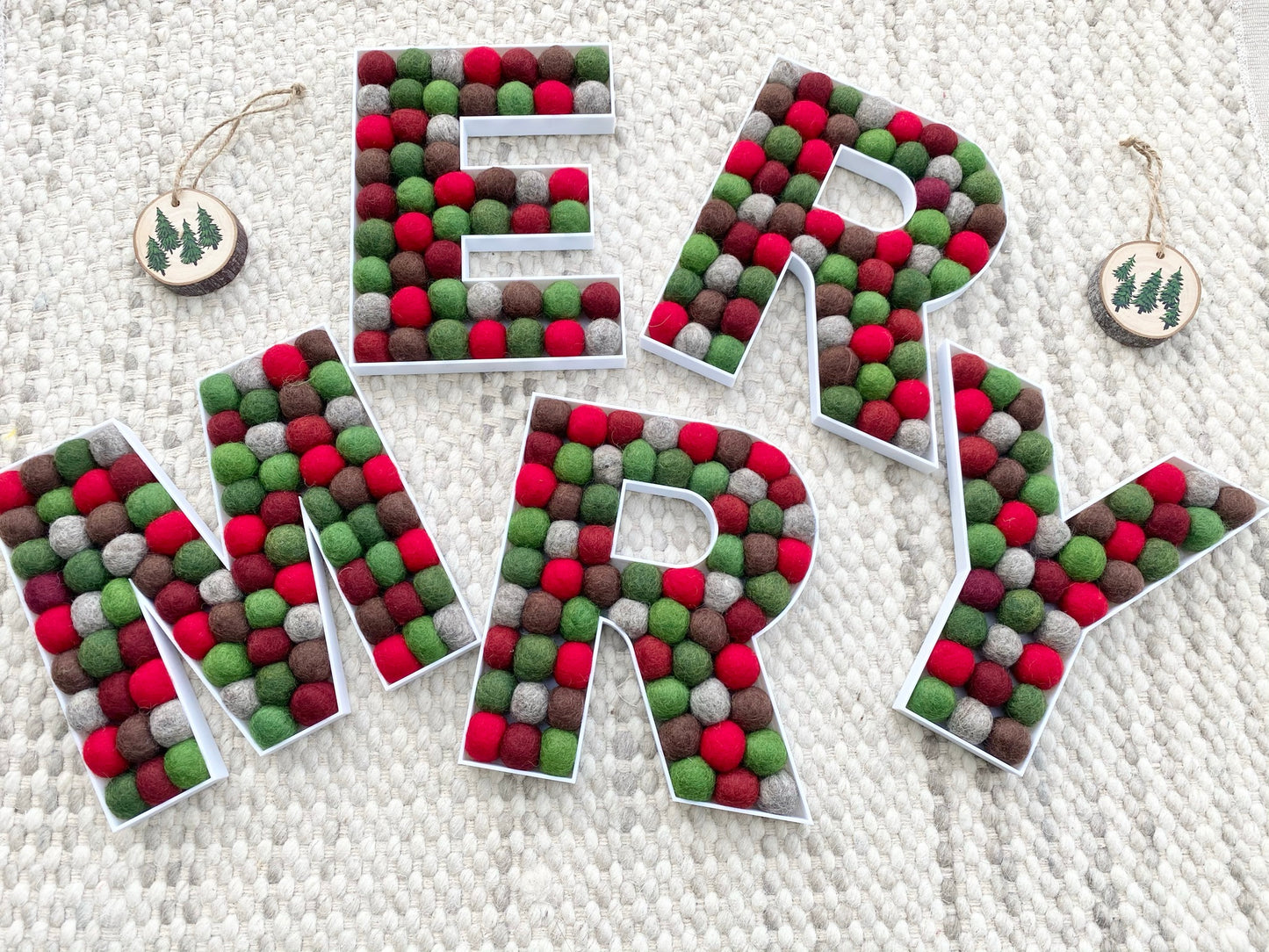 Felt Ball Letter Y