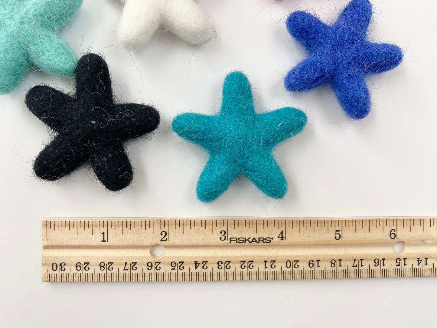 Felted Stars
