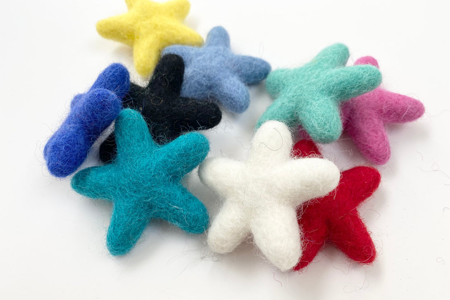 Felted Stars