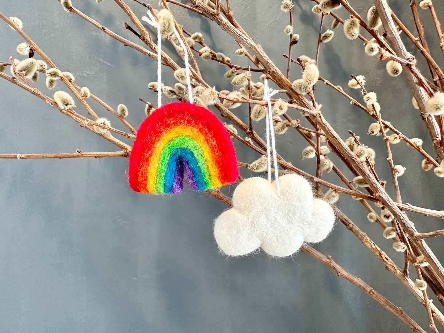 Rainbow or Cloud Ornament