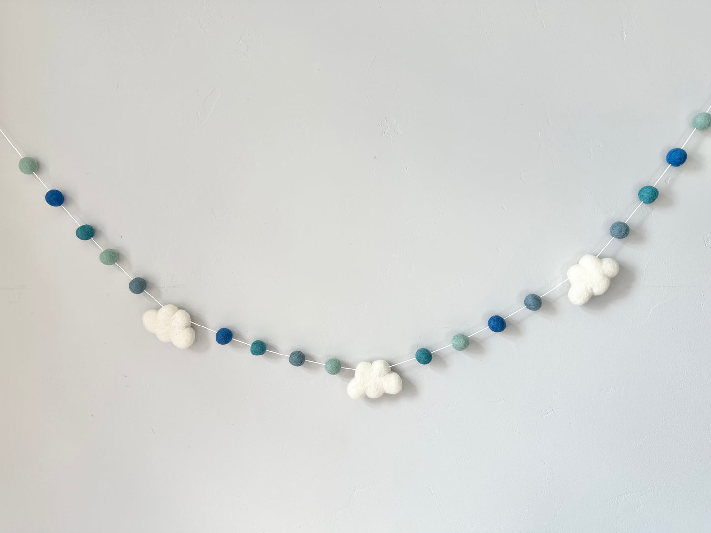 Blue Sky Cloud Garland