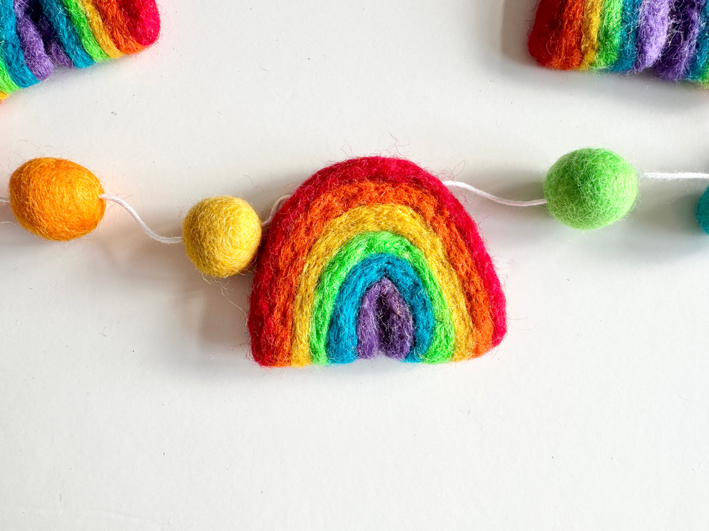 Rainbow w/ Rainbow Garland