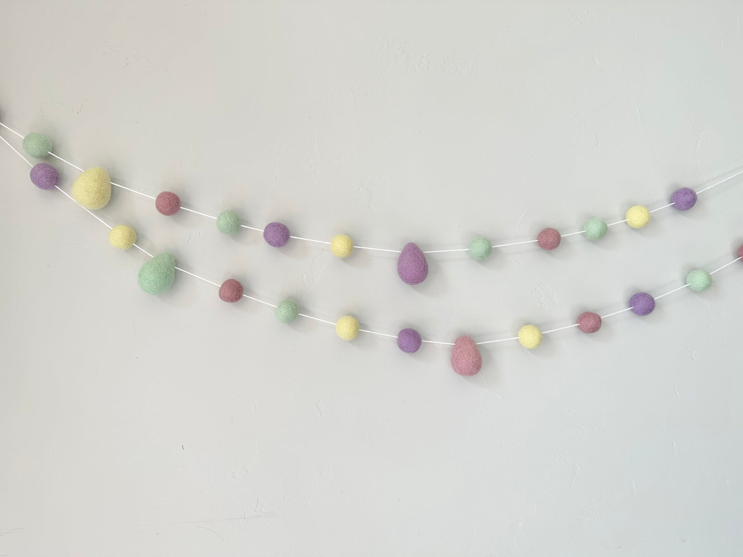 Pastels Easter Egg Garland