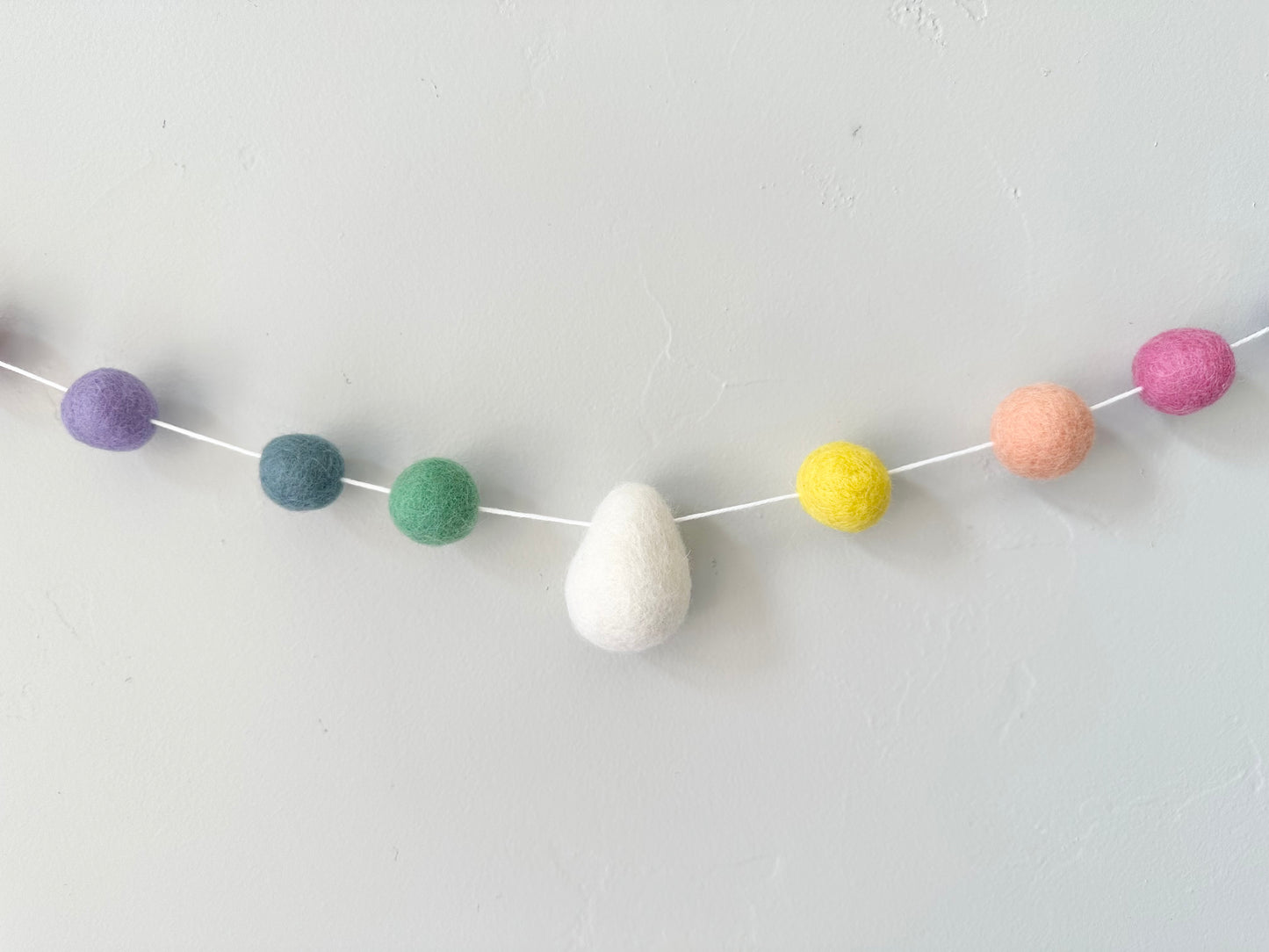 Rainbow Easter Egg Garland