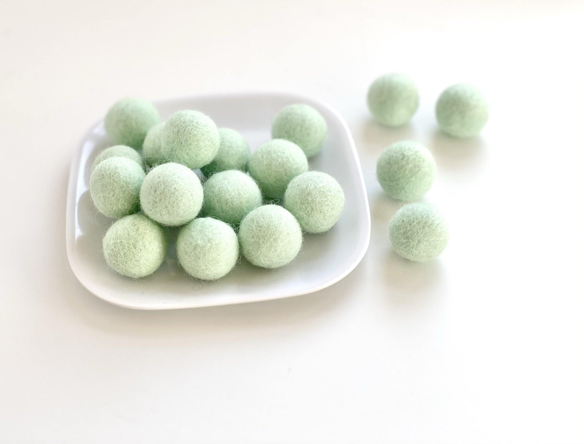 Grape - 2.5 cm Felt Pom Pom Balls – Wool Jamboree