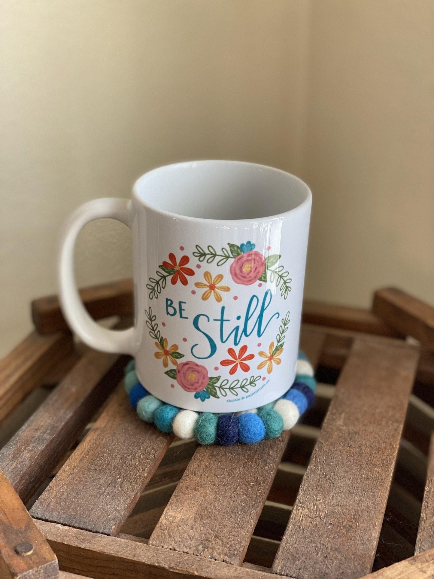 Blue Trivet &/or Coaster - Redheadnblue
