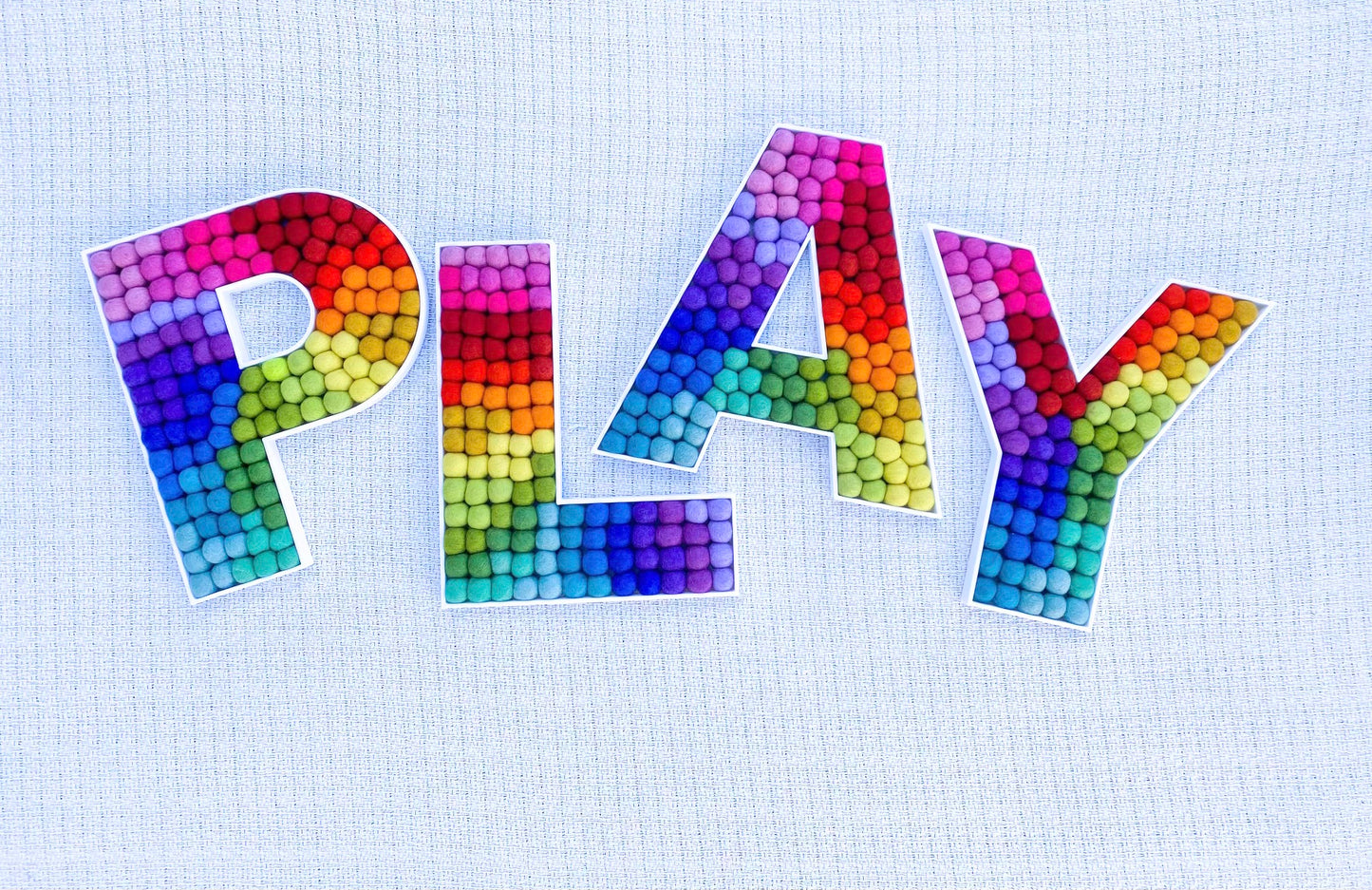 Felt Ball Letter Y