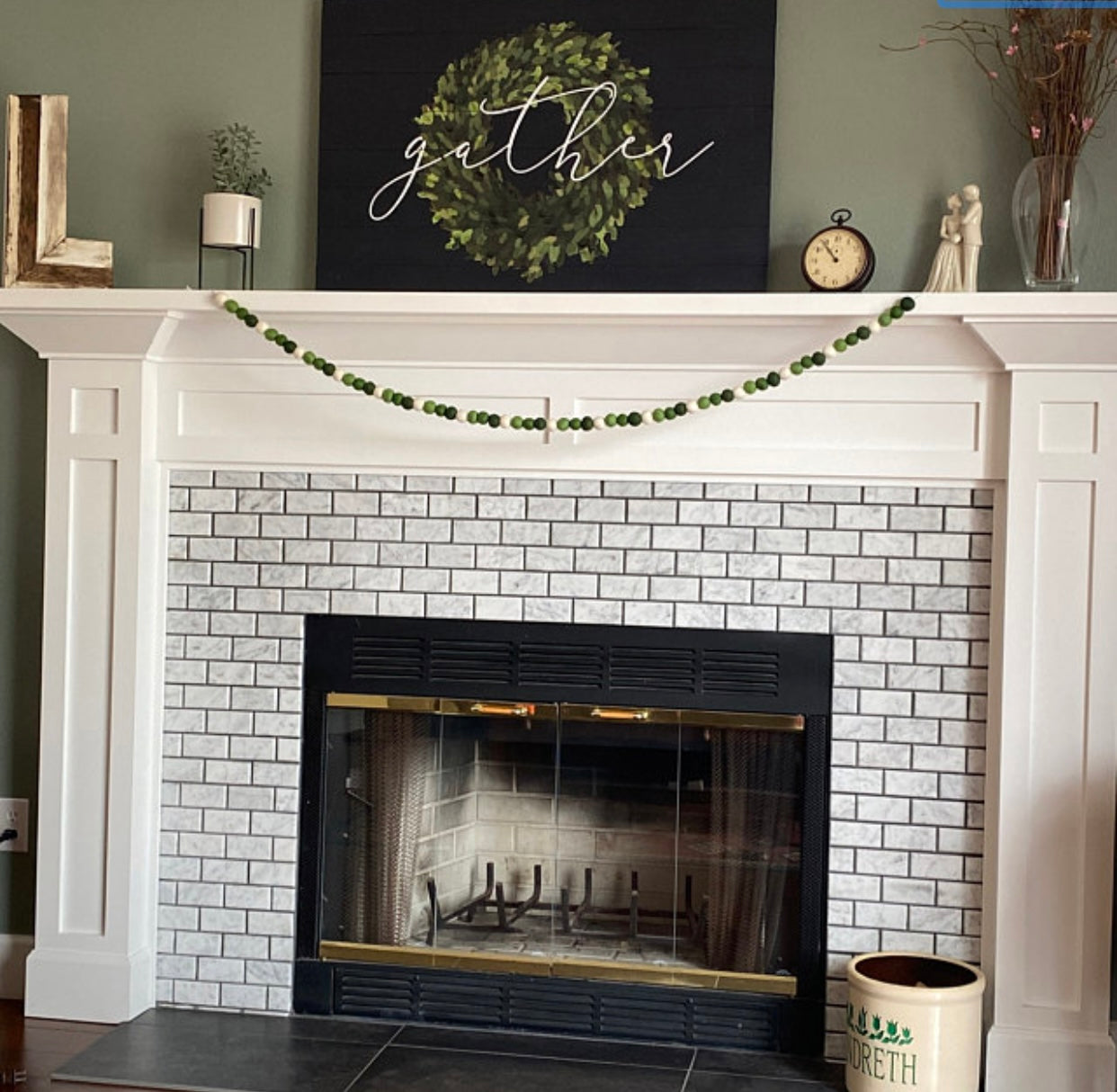 Custom Felt Ball Garland