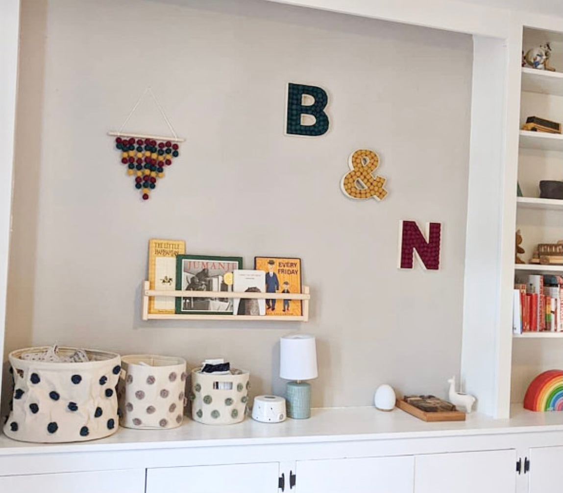 Felt Ball Letter B
