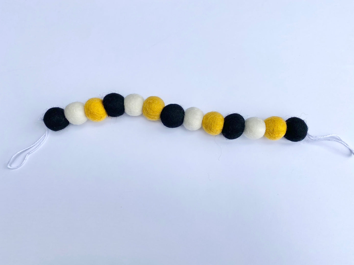 Bumble Bee Inspired Curtain Ties
