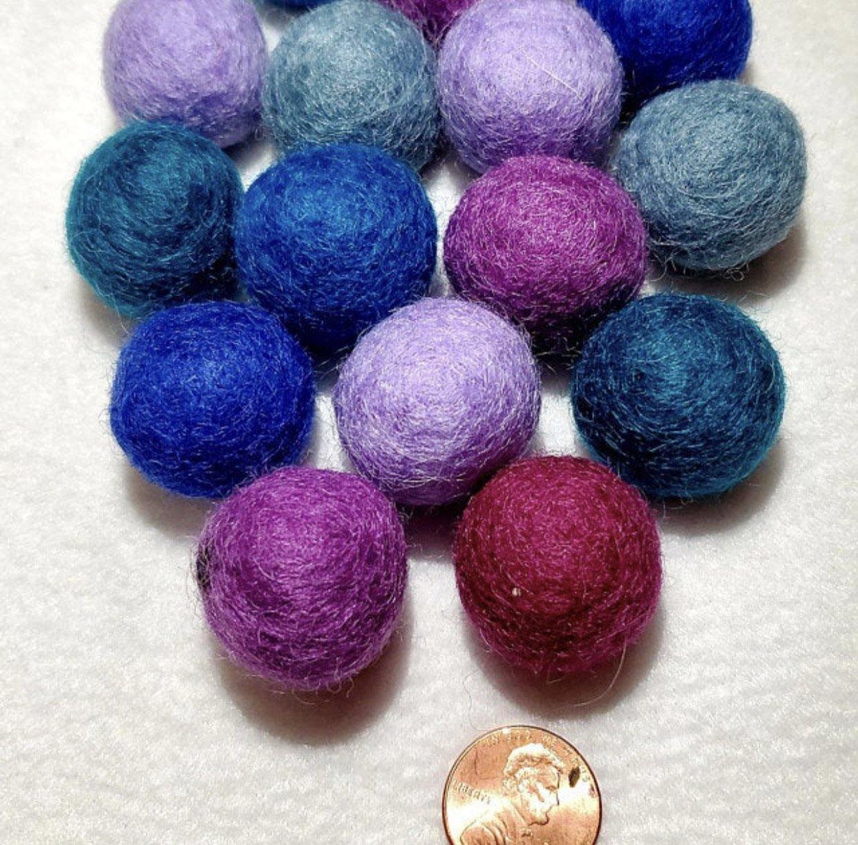 Loose Felt Balls - Redheadnblue