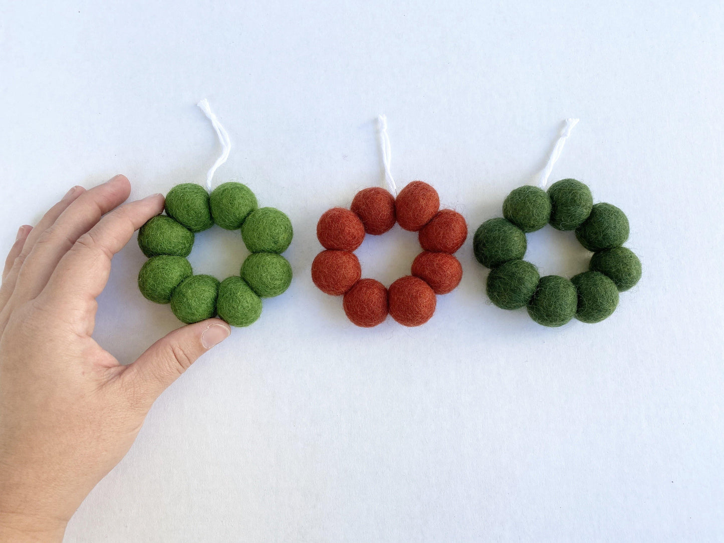 Spring Ornament - No Bow - Redheadnblue