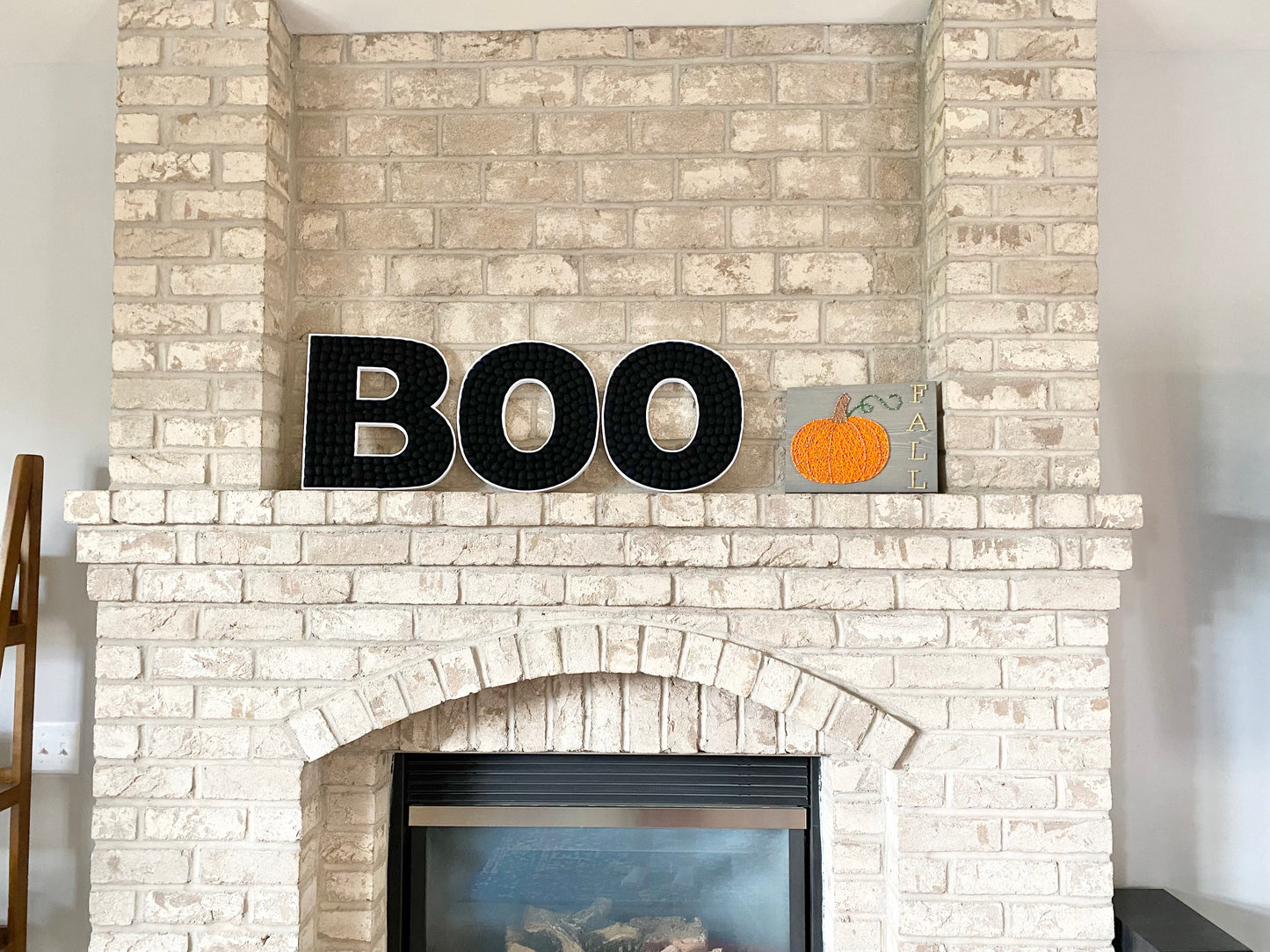 BOO Felt Ball Letters