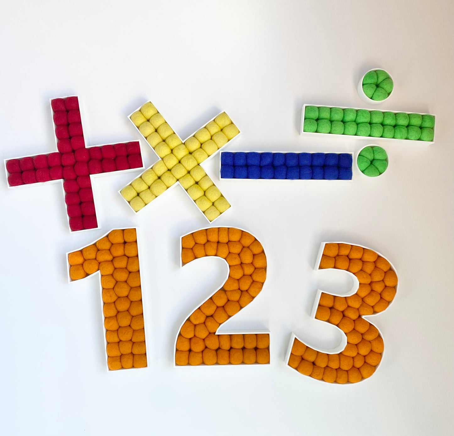 Math Symbol Wall Hangings