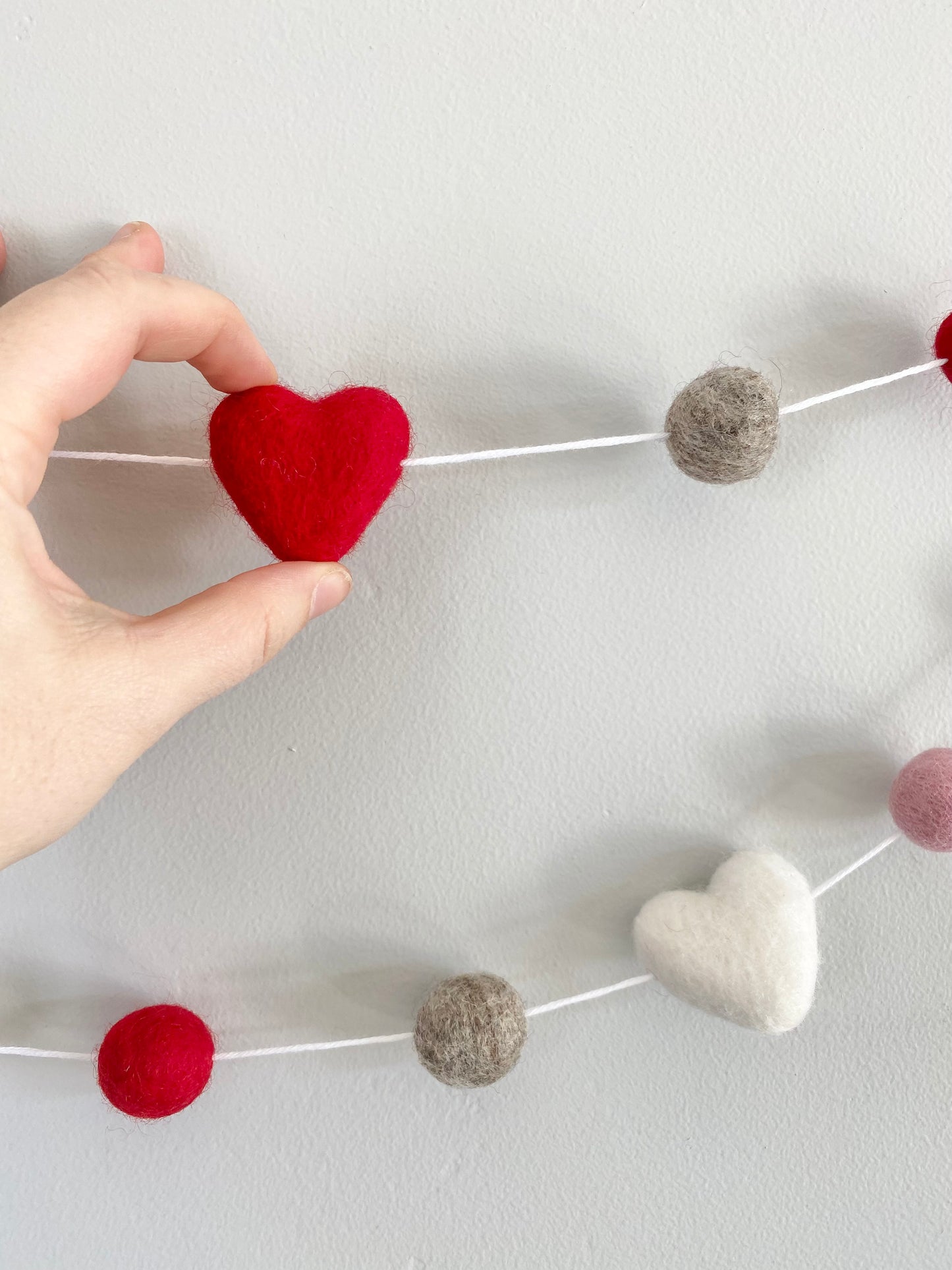 Galentines Heart Garland