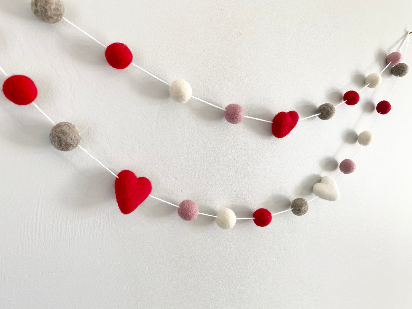 Galentines Heart Garland
