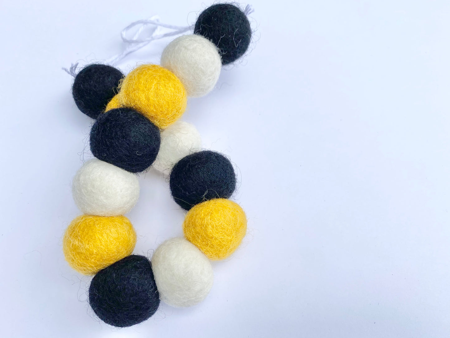Bumble Bee Inspired Curtain Ties