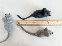 Felted Mouse Kicker Toy