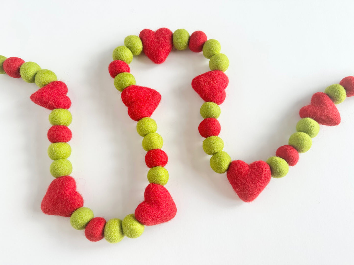 Grinch Heart Garland