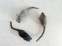 Felted Mouse Kicker Toy