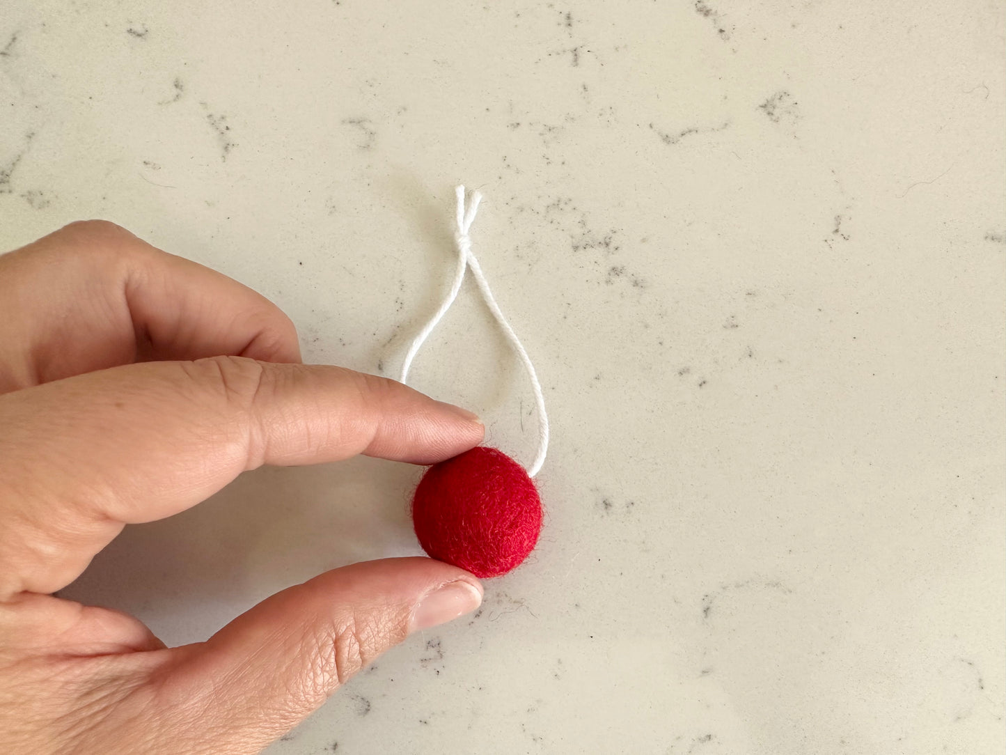 Christmas Felt Ball Ornaments