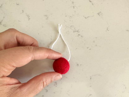 Christmas Felt Ball Ornaments