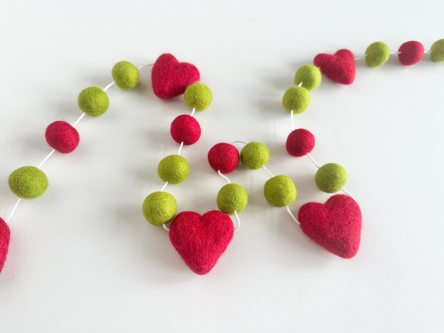 Grinch Heart Garland
