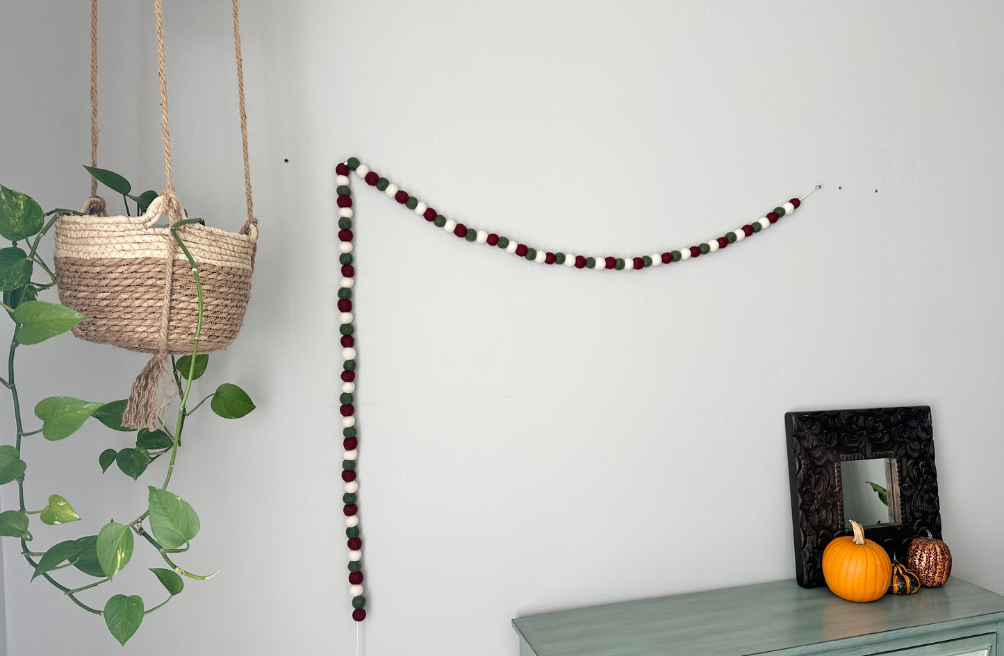 Dark Christmas Garland