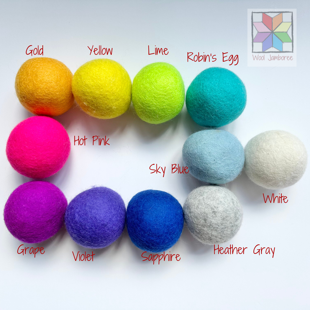 Large Colorful Dryer Ball