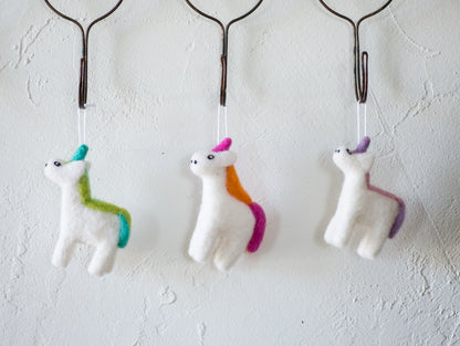 Felted Spring/Easter Ornaments
