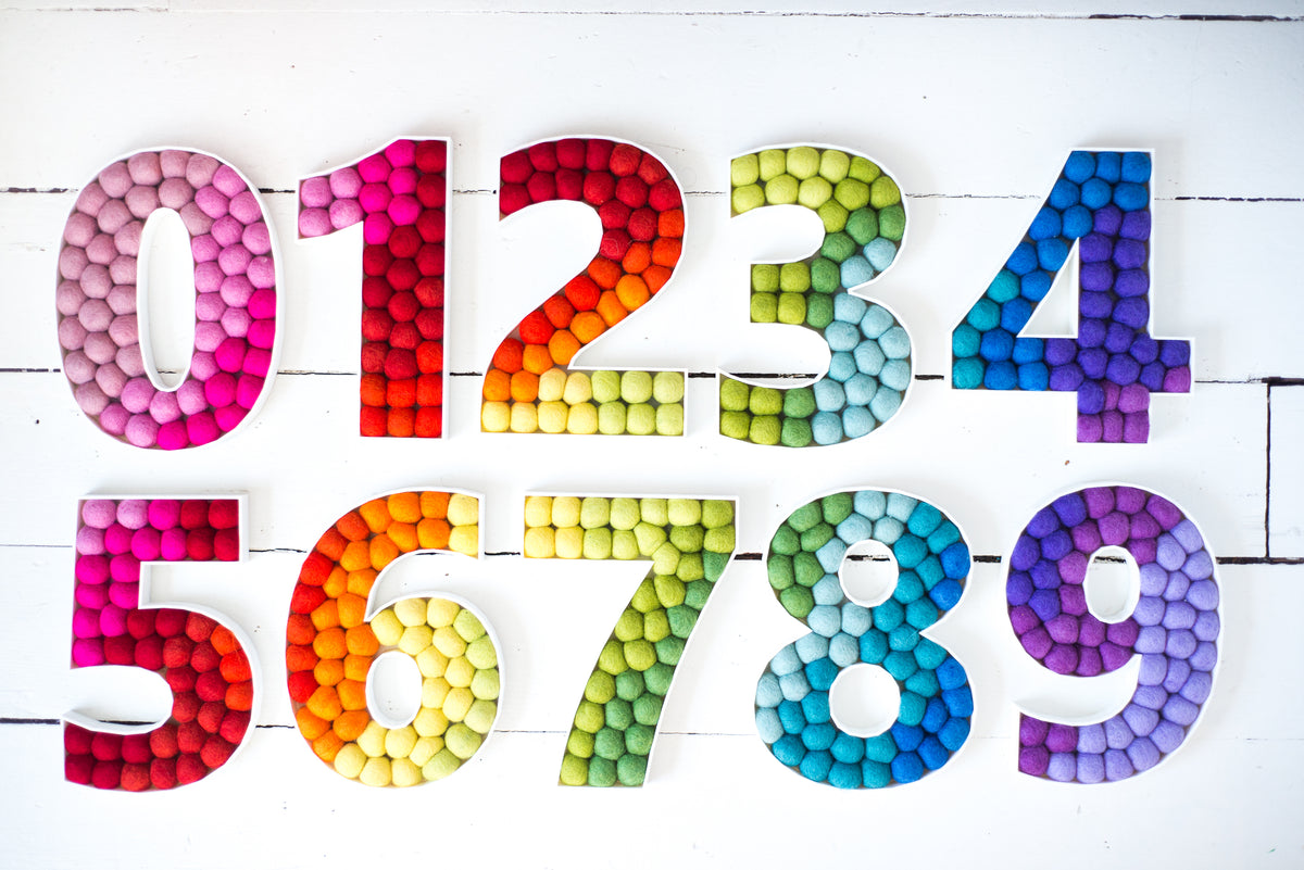 8.5" Block Letters
