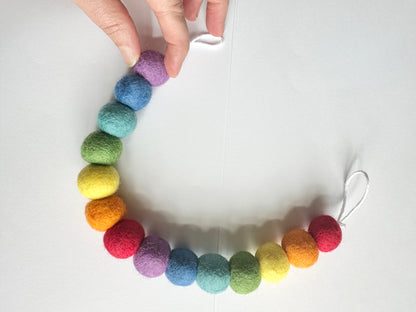 Rainbow Curtain Ties