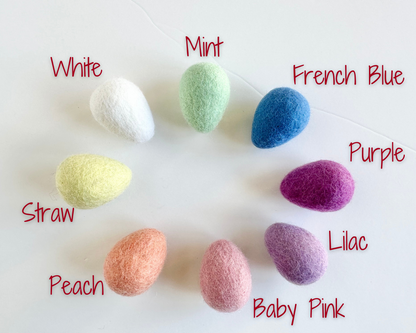 Easter Bunny with Easter Eggs Garland