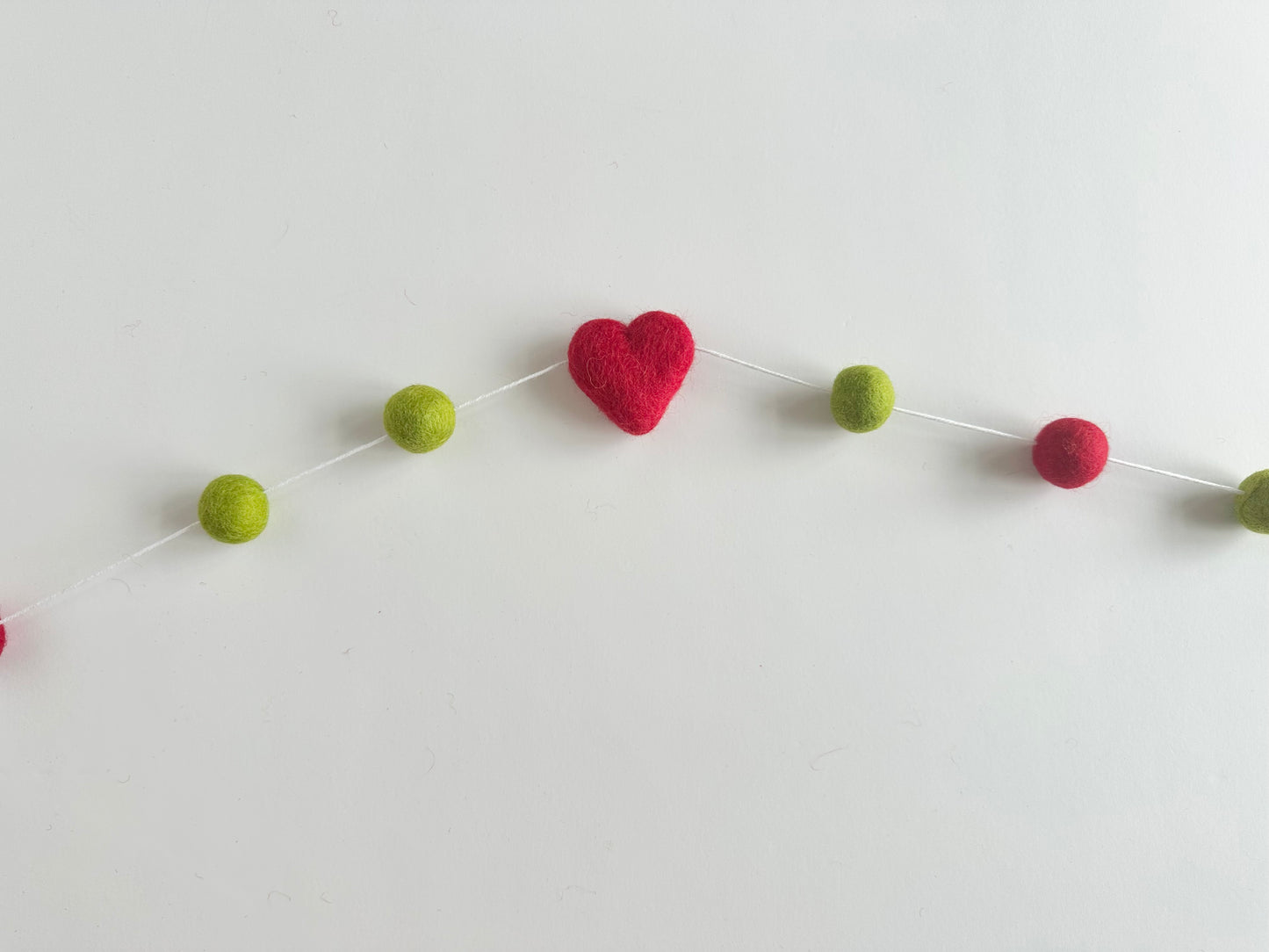Grinch Heart Garland