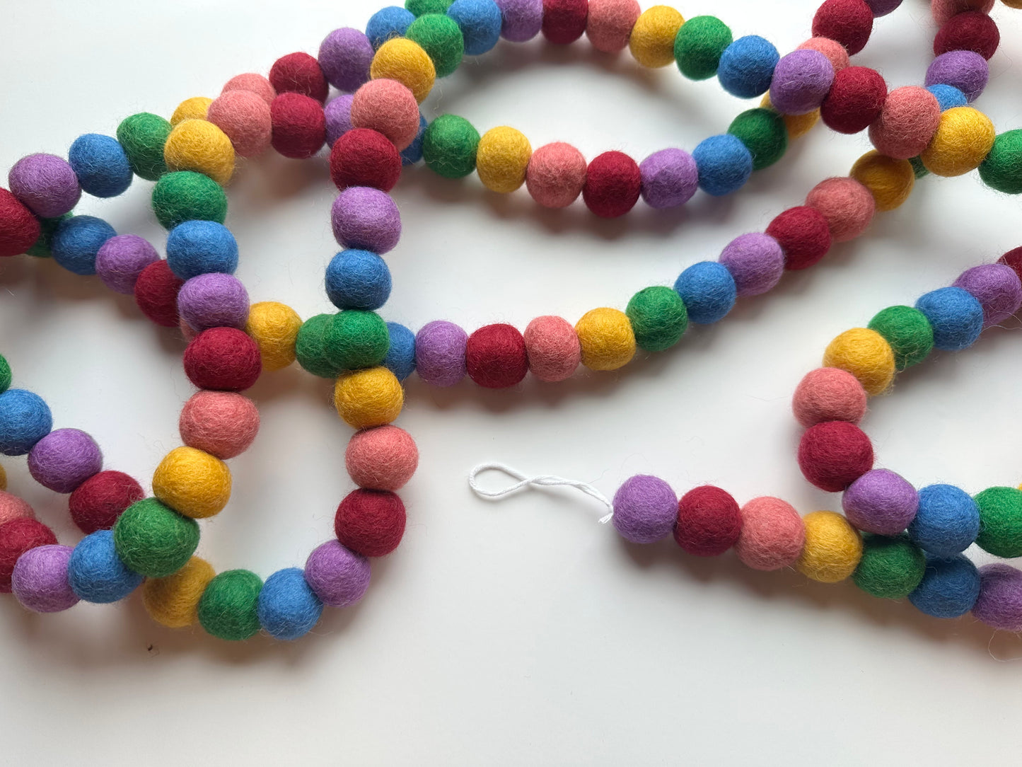 Jewel Tone Rainbow Garland